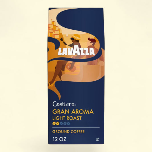 Lavazza Gran Aroma Ground Coffee, 12oz