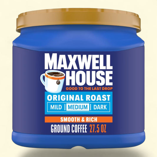 Maxwell House Original Medium Roast Ground Coffee, 27.5oz