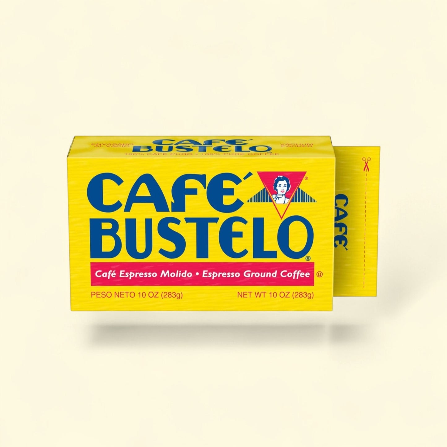 Cafe Bustelo Espresso Dark Roast Ground Coffee, 10oz — authentic US product shipped worldwide by Treatspree