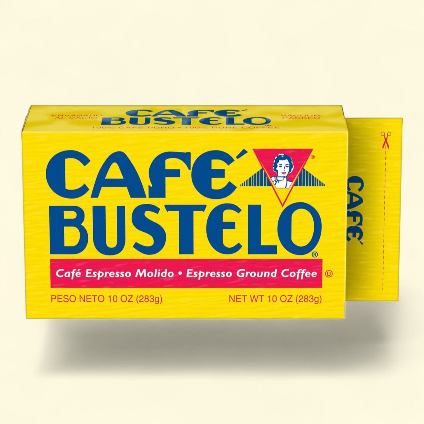 Cafe Bustelo Espresso Dark Roast Ground Coffee, 10oz