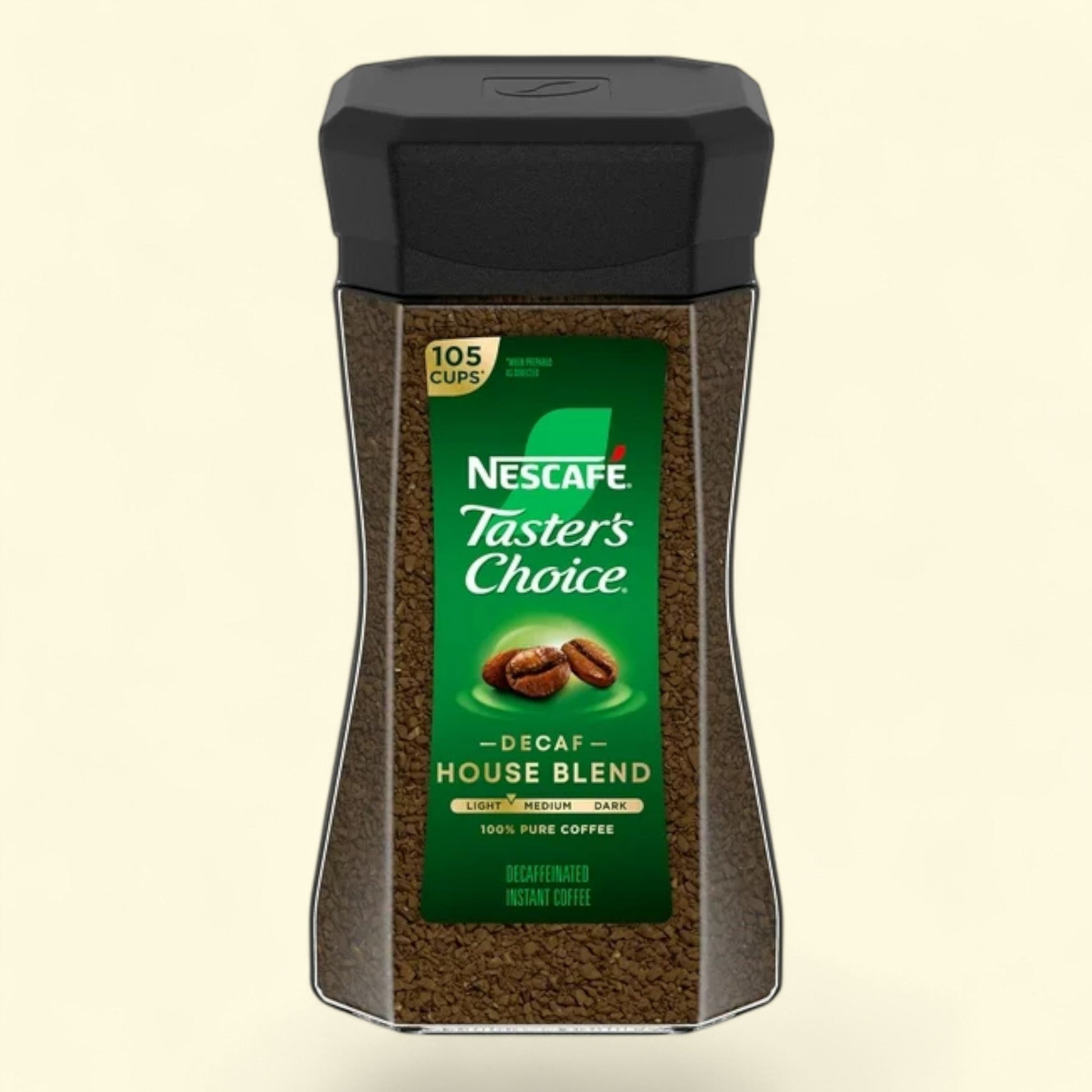 NESCAFÉ Taster's Choice Decaf House Blend Instant Coffee, 7 oz