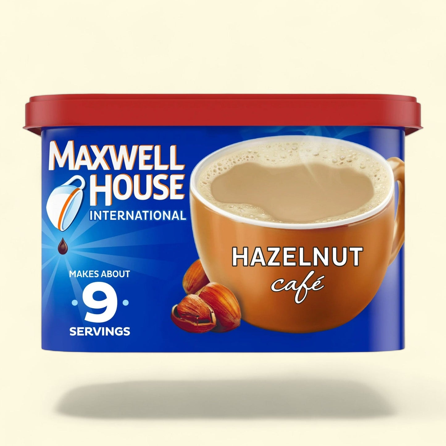 Maxwell House International Hazelnut Cafe Beverage Mix, 9 oz.