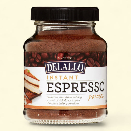 DeLallo Instant Espresso Powder, 1.94 oz Jar
