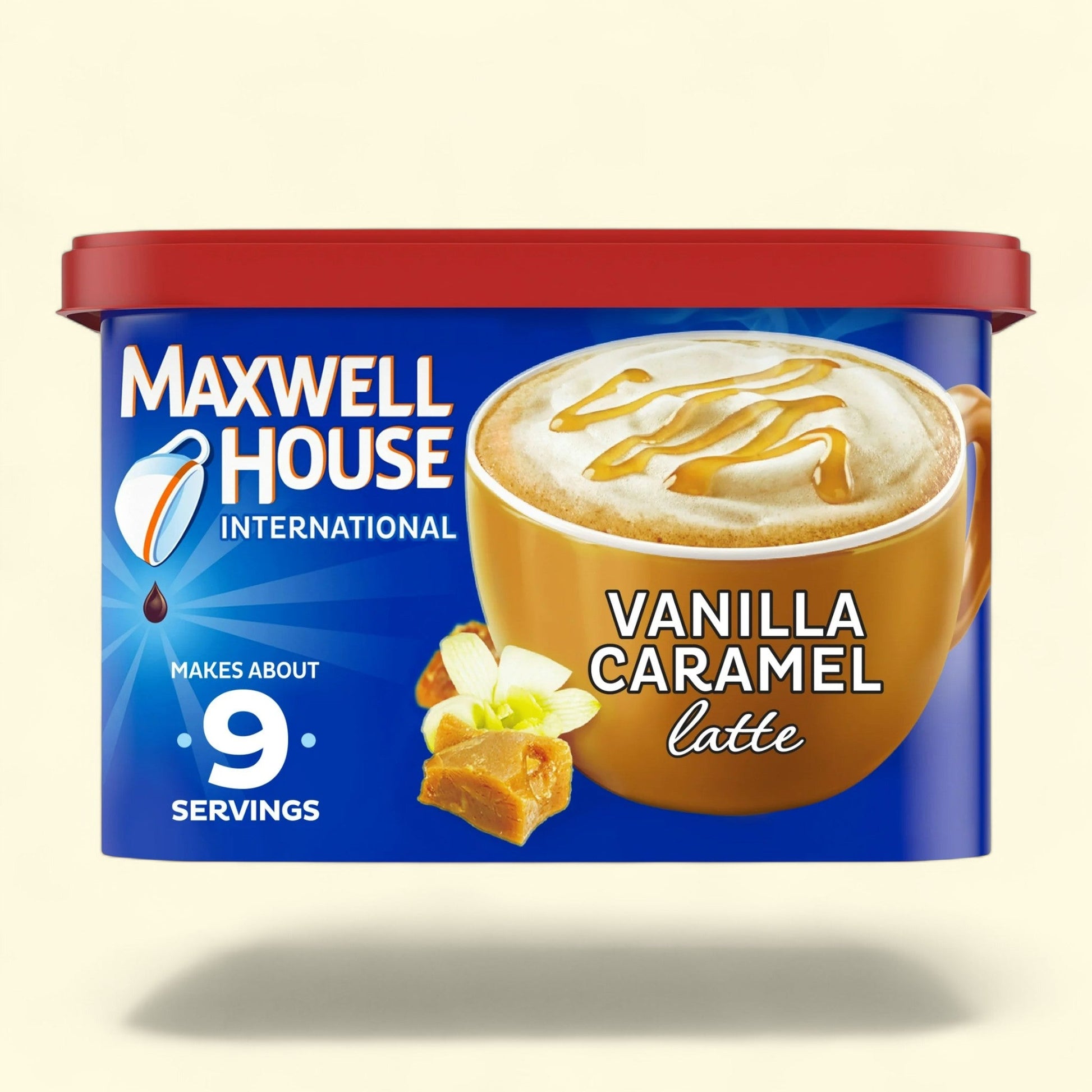 Maxwell House International Vanilla Caramel Latte, 8.7 oz
