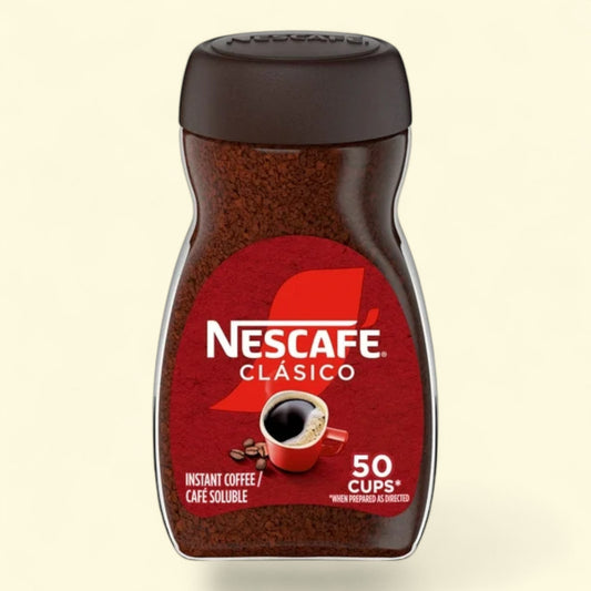 NESCAFÉ CLÁSICO Dark Roast Coffee, 3.5 oz