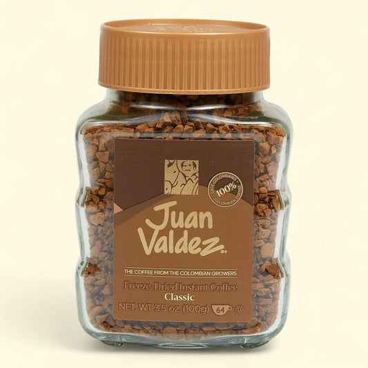 Juan Valdez Instant Coffee, Classic Freeze Dried, 3.52 Oz