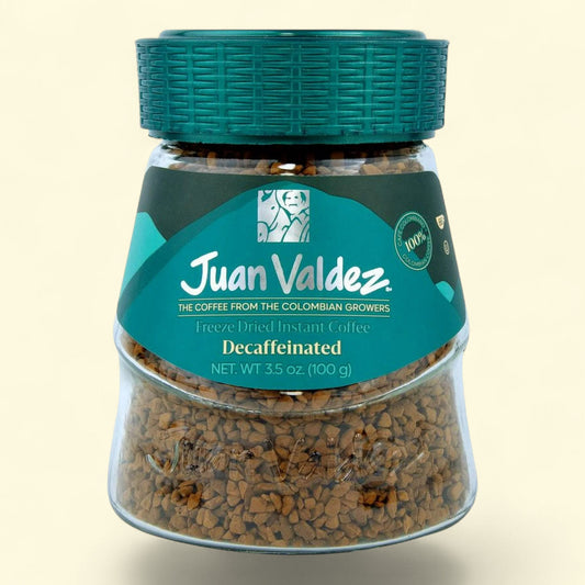 Juan Valdez Decaf Instant Coffee, 3.5 oz Jar