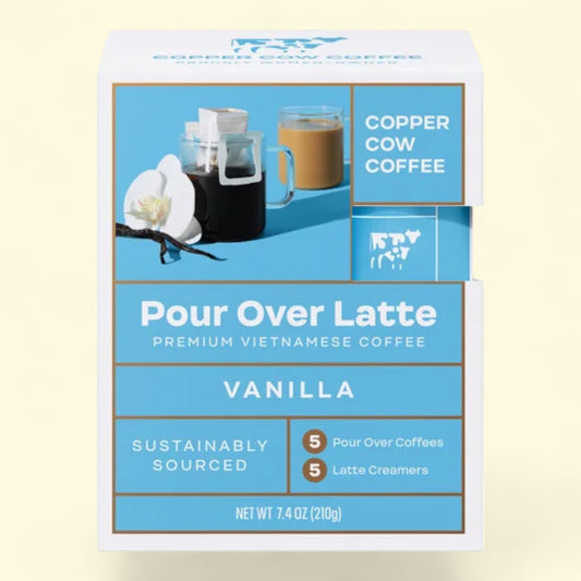 Copper Cow Vanilla Latte, 7.4 Oz