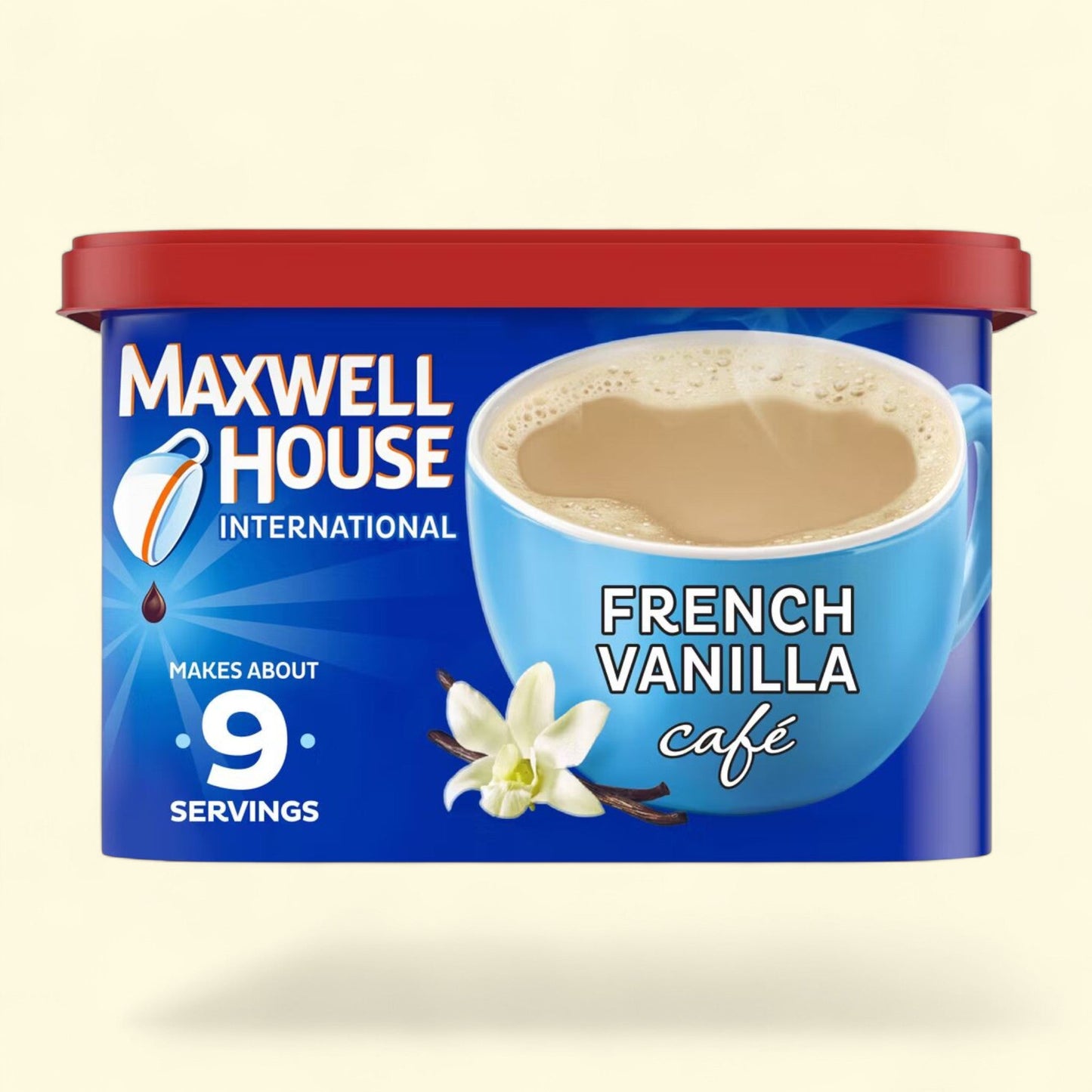 Maxwell House International Vanilla Cafe Medium Roast Beverage Mix, 8.4 oz.