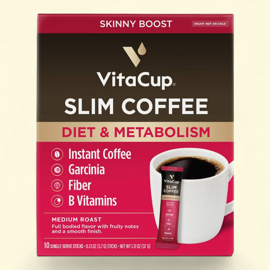 VitaCup Slim Instant Coffee Packets, 10ct