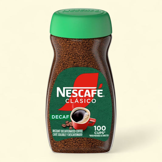 Nescafe Clasico Decaf Dark Roast Coffee, 7oz