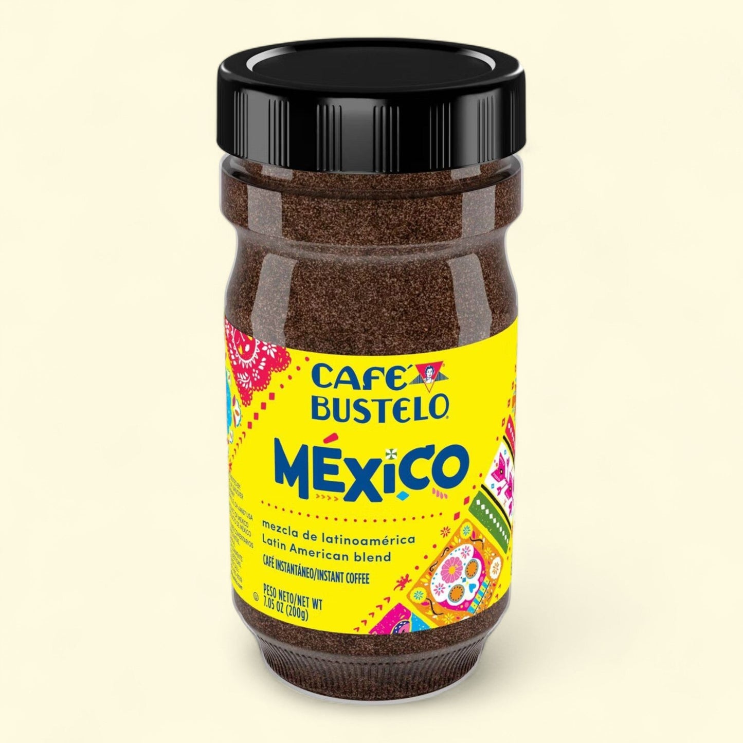 Café Bustelo México Latin American Blend Instant Coffee, 7.05oz
