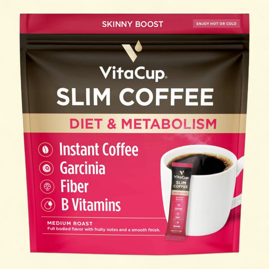 VitaCup Slim Instant Coffee Packets, 24ct