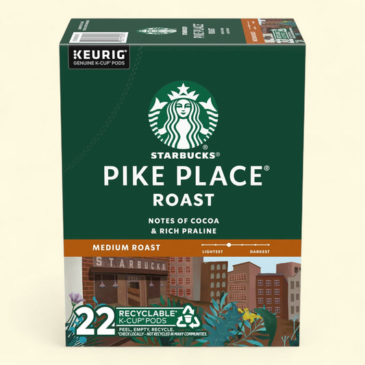 Starbucks Pike Place Roast, 22 Count