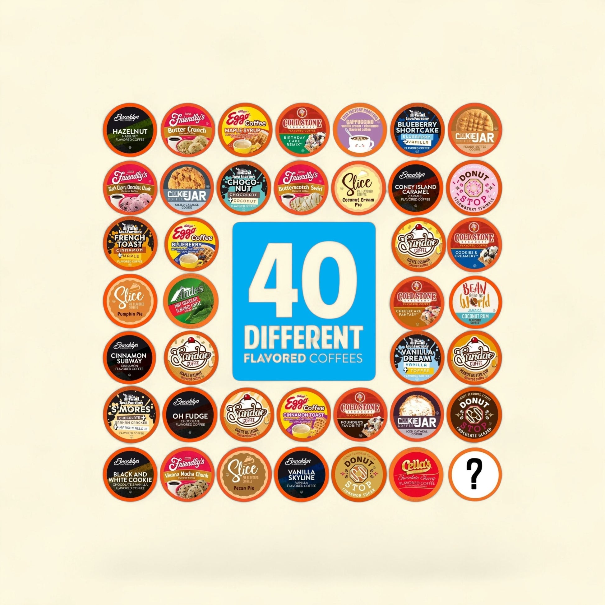 Two Rivers Coffee Pods, Assorted Flavors, 40-Pack — authentic US product shipped worldwide by Treatspree