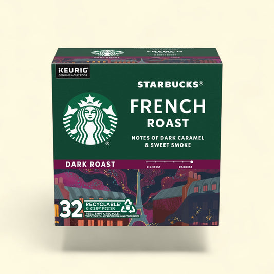 Starbucks French Roast, 32 Ct — authentic US product shipped worldwide by Treatspree