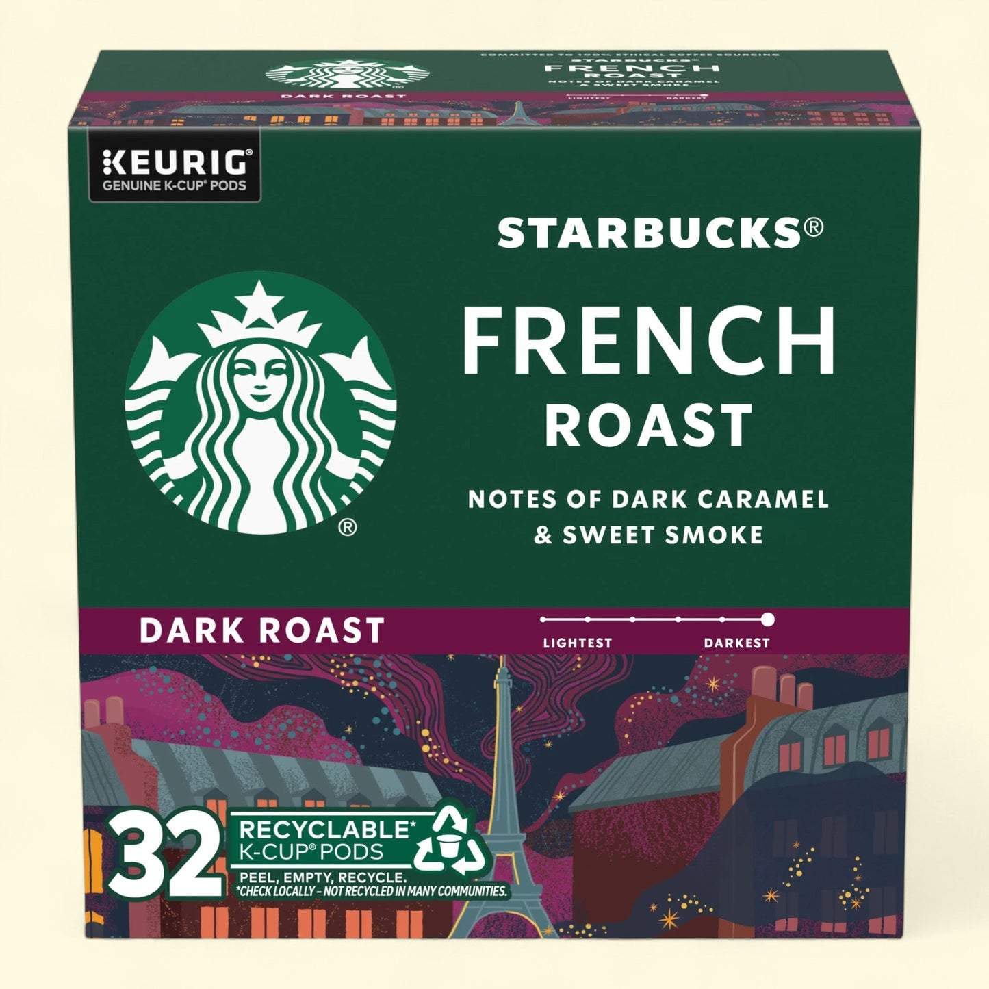 Starbucks French Roast, 32 Ct