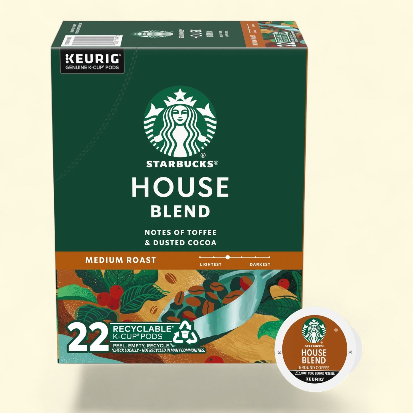 Starbucks House Blend, 22 Count