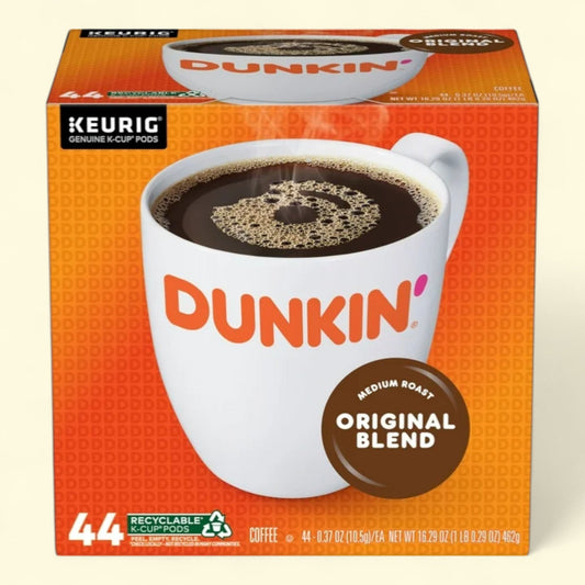 Dunkin' Original Blend Coffee, Medium Roast, 44 Count
