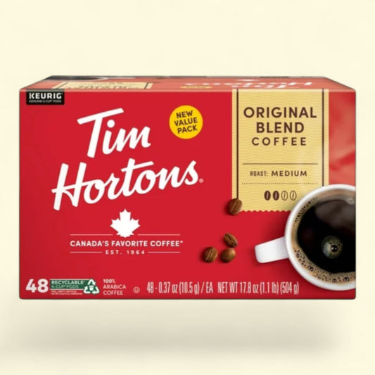 Tim Hortons Original Blend Kcup, 48ct