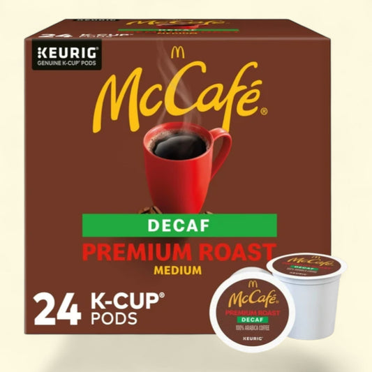 McCafe Decaf K-Cup Coffee Pods, 24 Count