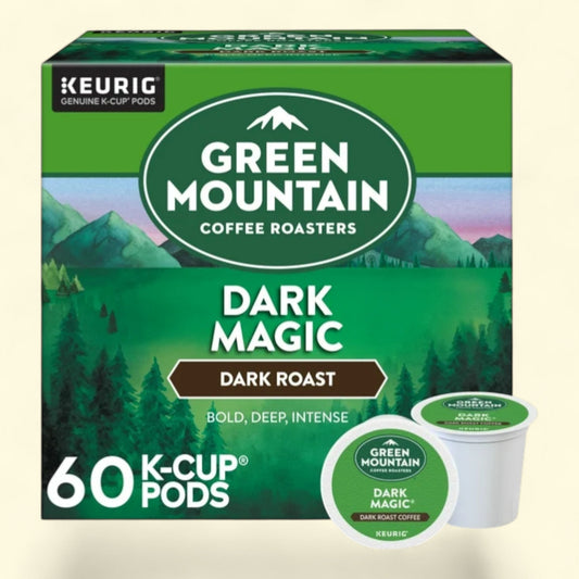 Green Mountain Coffee Roasters, Dark Magic Dark Roast K-Cup Coffee Pods, 60 Count