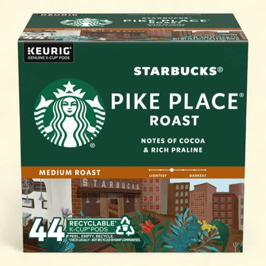 Starbucks Pike Place Roast, 44 Count