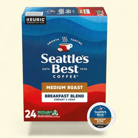 Seattle’s Best Coffee, Breakfast Blend, 24 Count