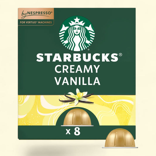 Starbucks By Nespresso Vertuo Line, Creamy Vanilla, 8 Count