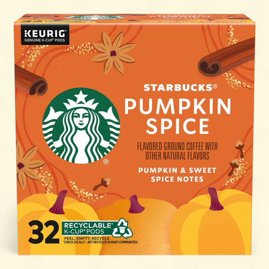 Starbucks Pumpkin Spice Coffee, 32 Count