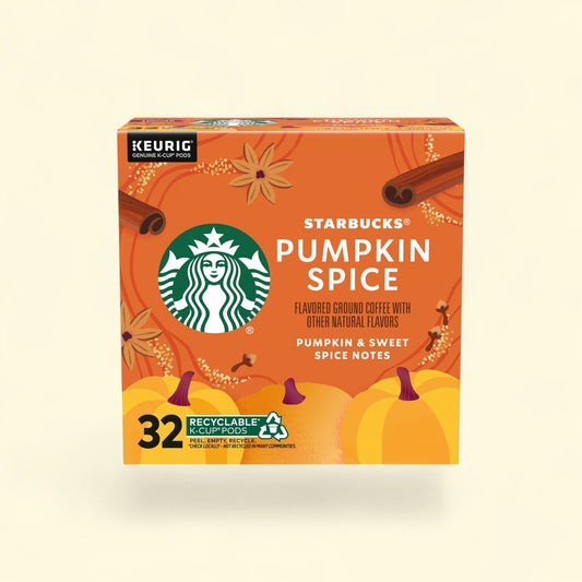 Starbucks Pumpkin Spice Coffee, 32 Count — authentic US product shipped worldwide by Treatspree