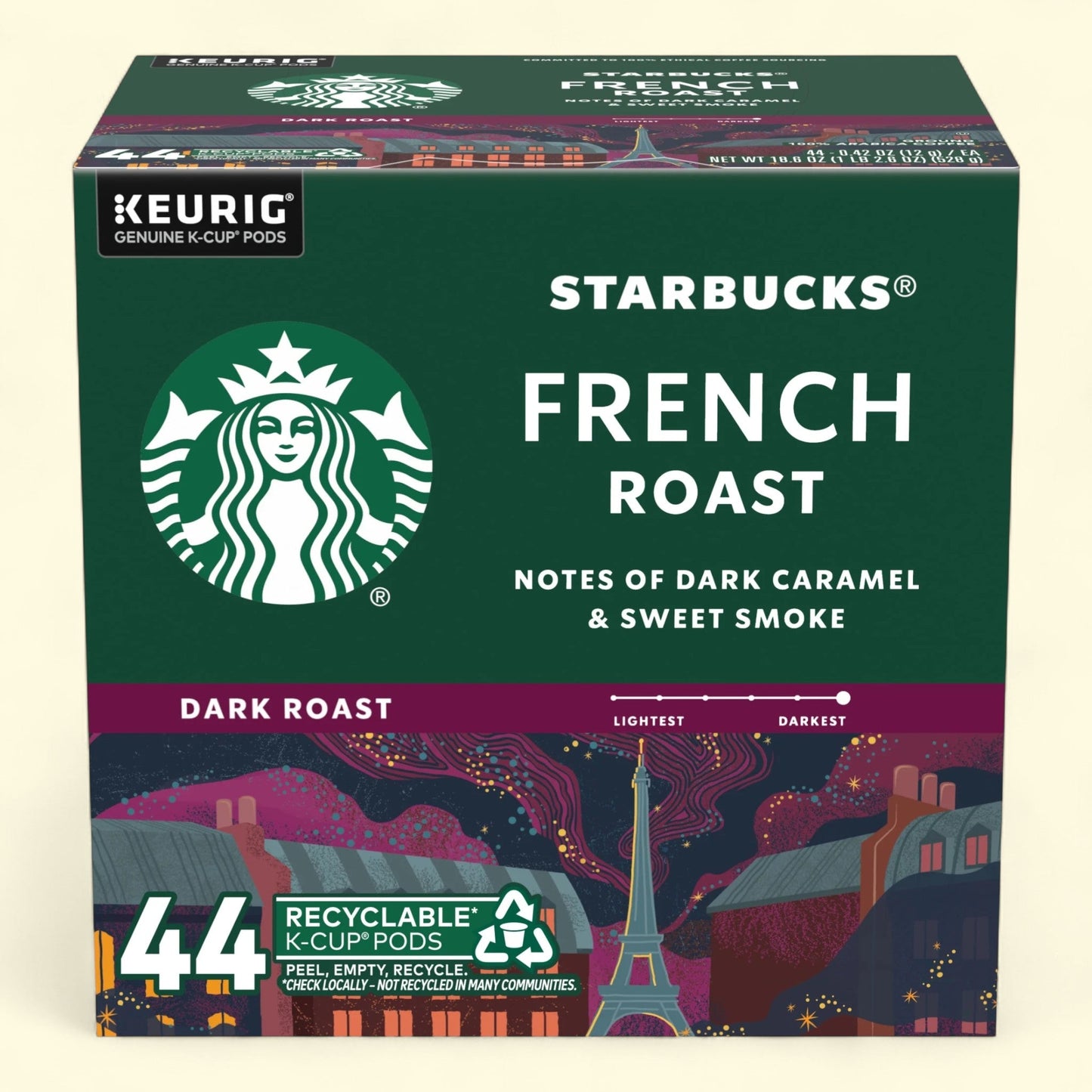 Starbucks French Roast, 44 Count