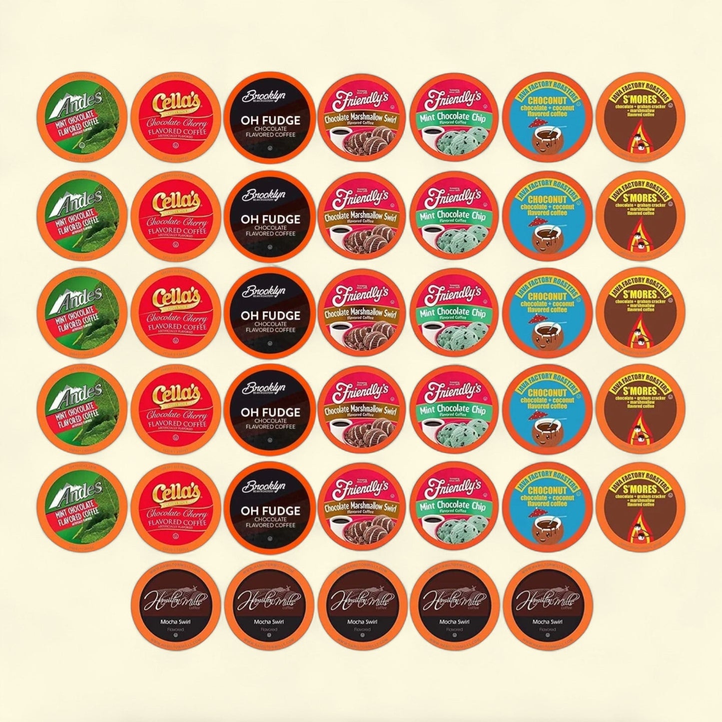 Two Rivers Coffee Chocolate Lovers Pods, 40-Pack