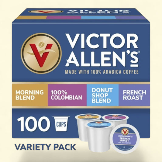 Victor Allen's Coffee Favorites Variety K-Cup Coffee Pods, 100 Count