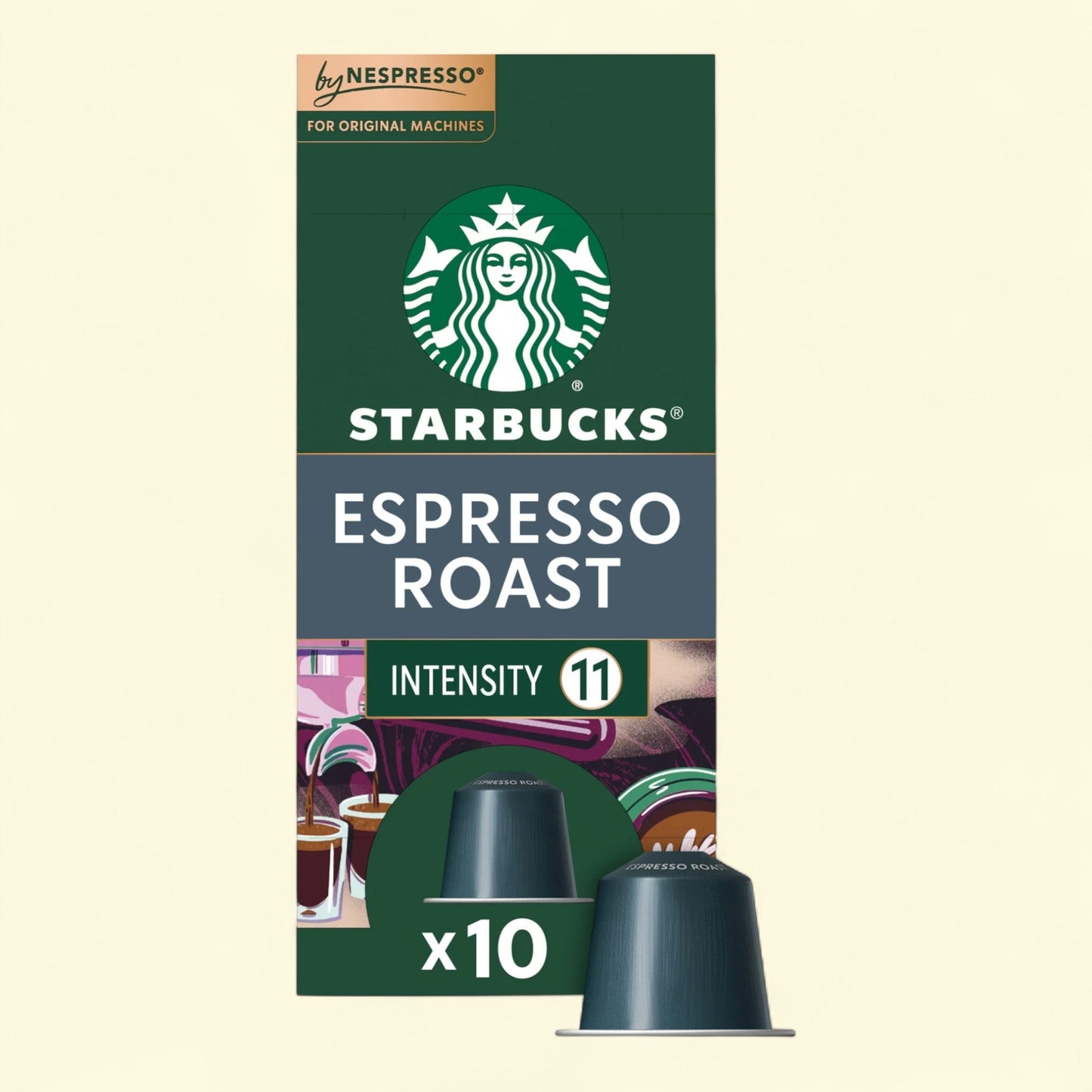 Starbucks By Nespresso, Espresso Roast, 10 Count