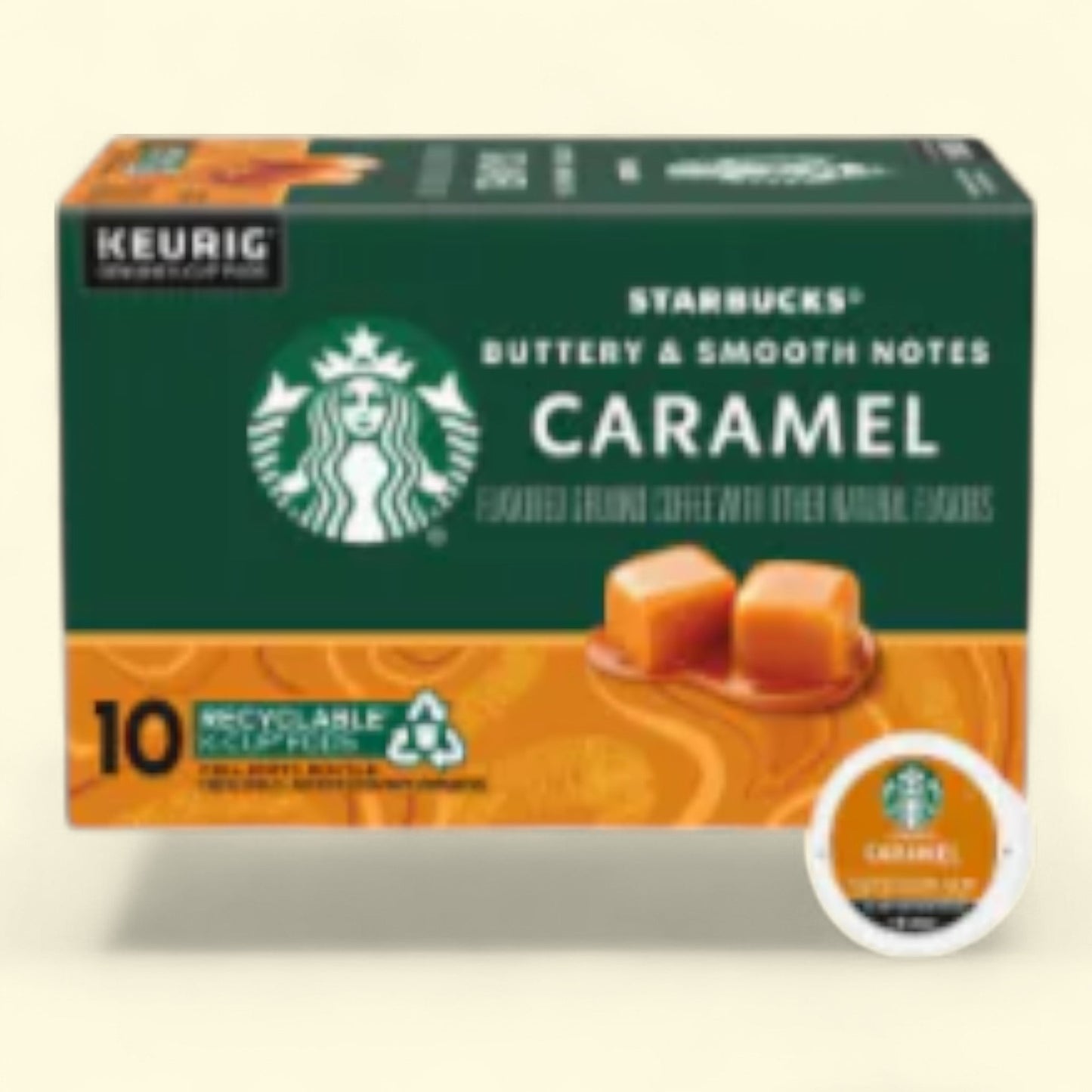 Starbucks Caramel K-Cup Coffee Pods, 10 count