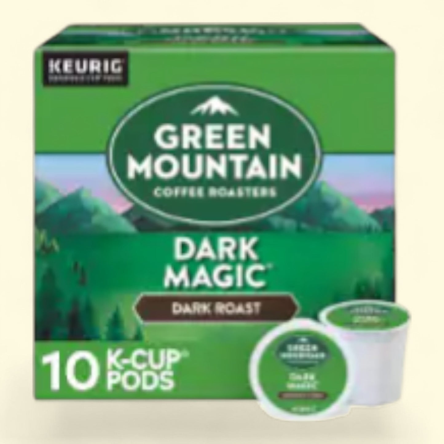 Green Mountain Coffee Roasters Dark Magic Dark Roast Coffee, 10 count