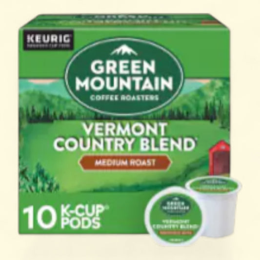 Green Mountain Coffee Roasters Vermont Country Blend Medium Roast K-Cup Coffee Pods, 12 ct.