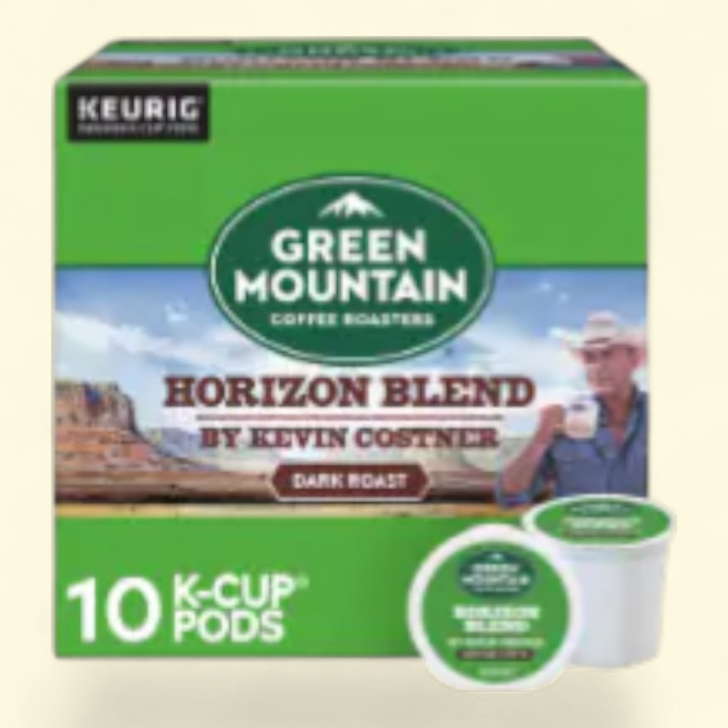 Green Mountain Coffee Roasters Horizon Blend, Dark Roast, 12 oz.