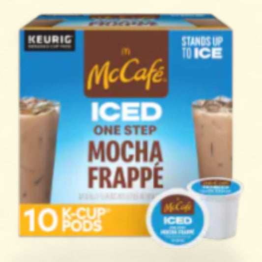 McCafé Iced Mocha Frappe K-Cup Coffee Pods, 10 count