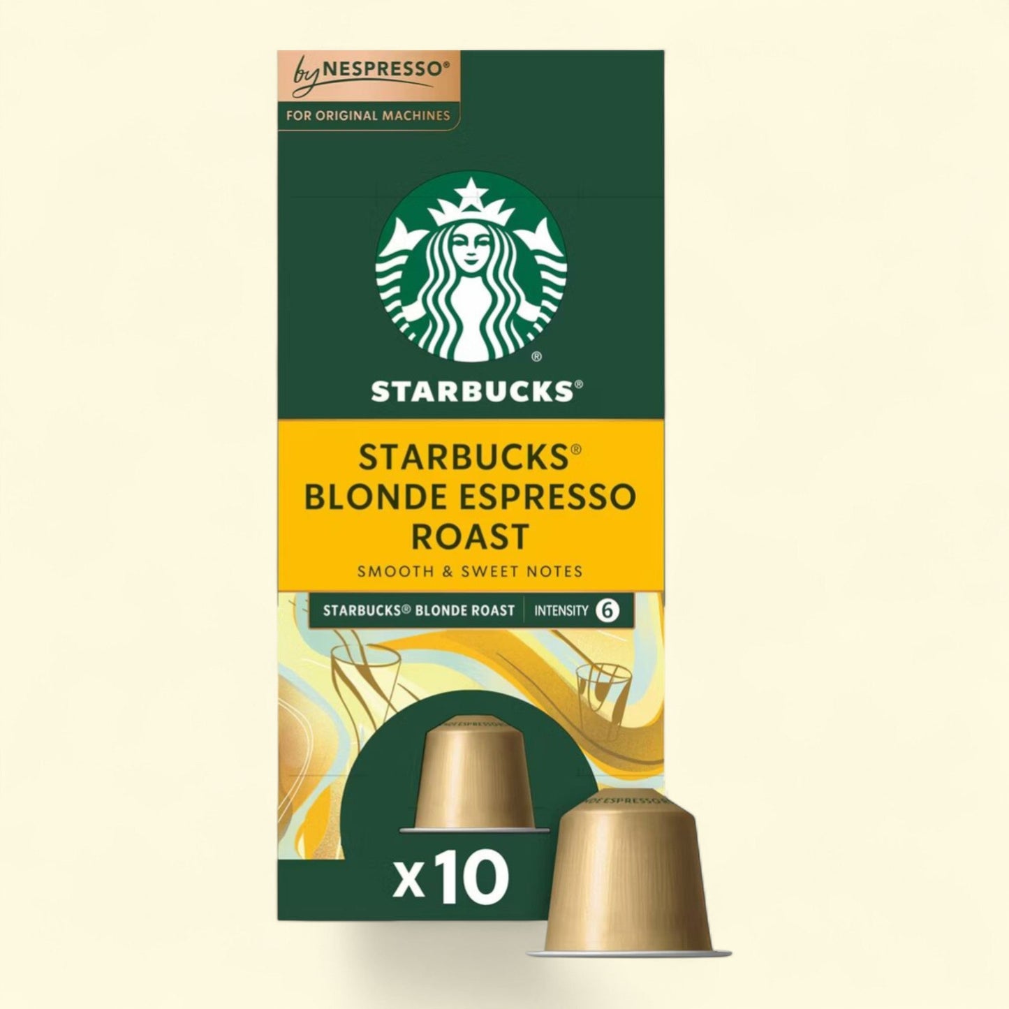 Starbucks by Nespresso, Original Line Pods, 10ct