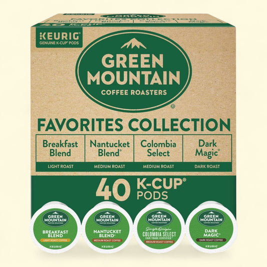 Green Mountain Roasters Favorites Collection, 40ct/13.1oz