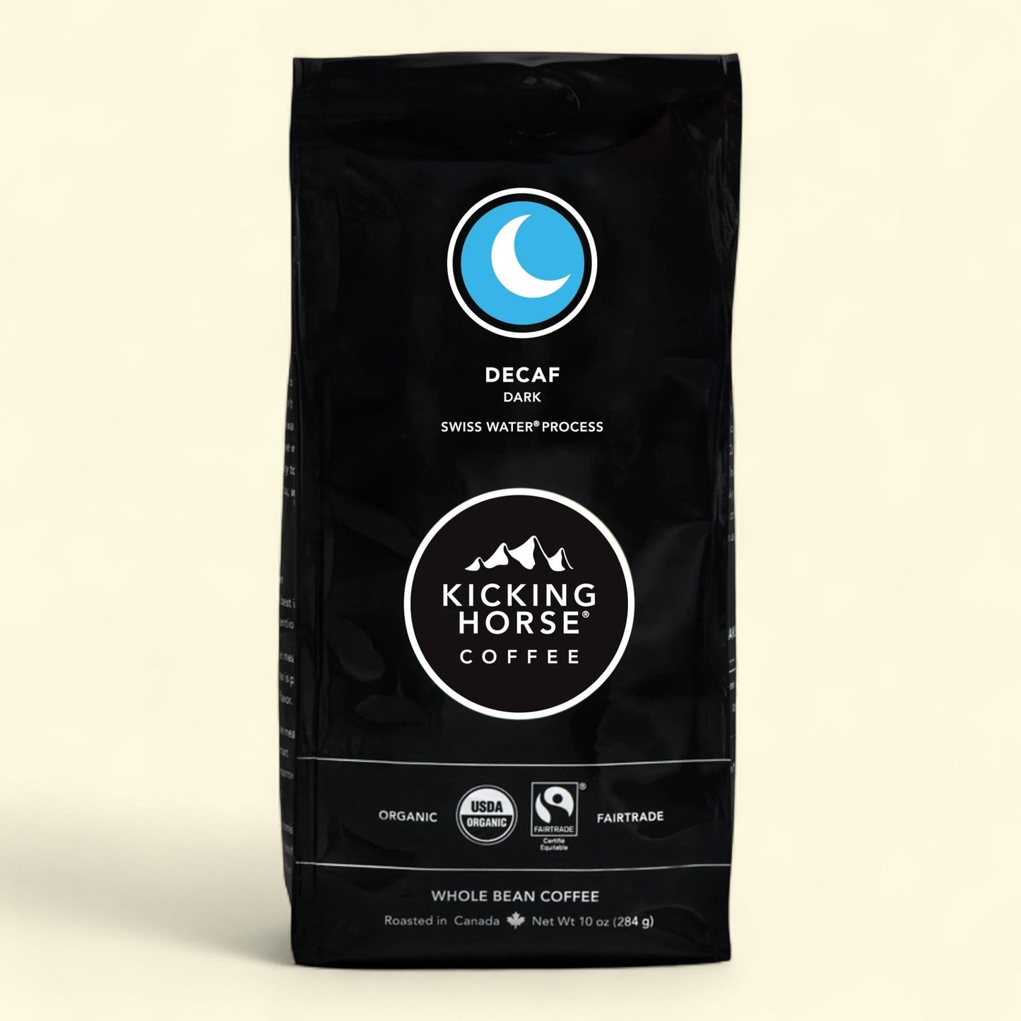 Kicking Horse Coffee Decaf Whole Bean Coffee, 10 Oz
