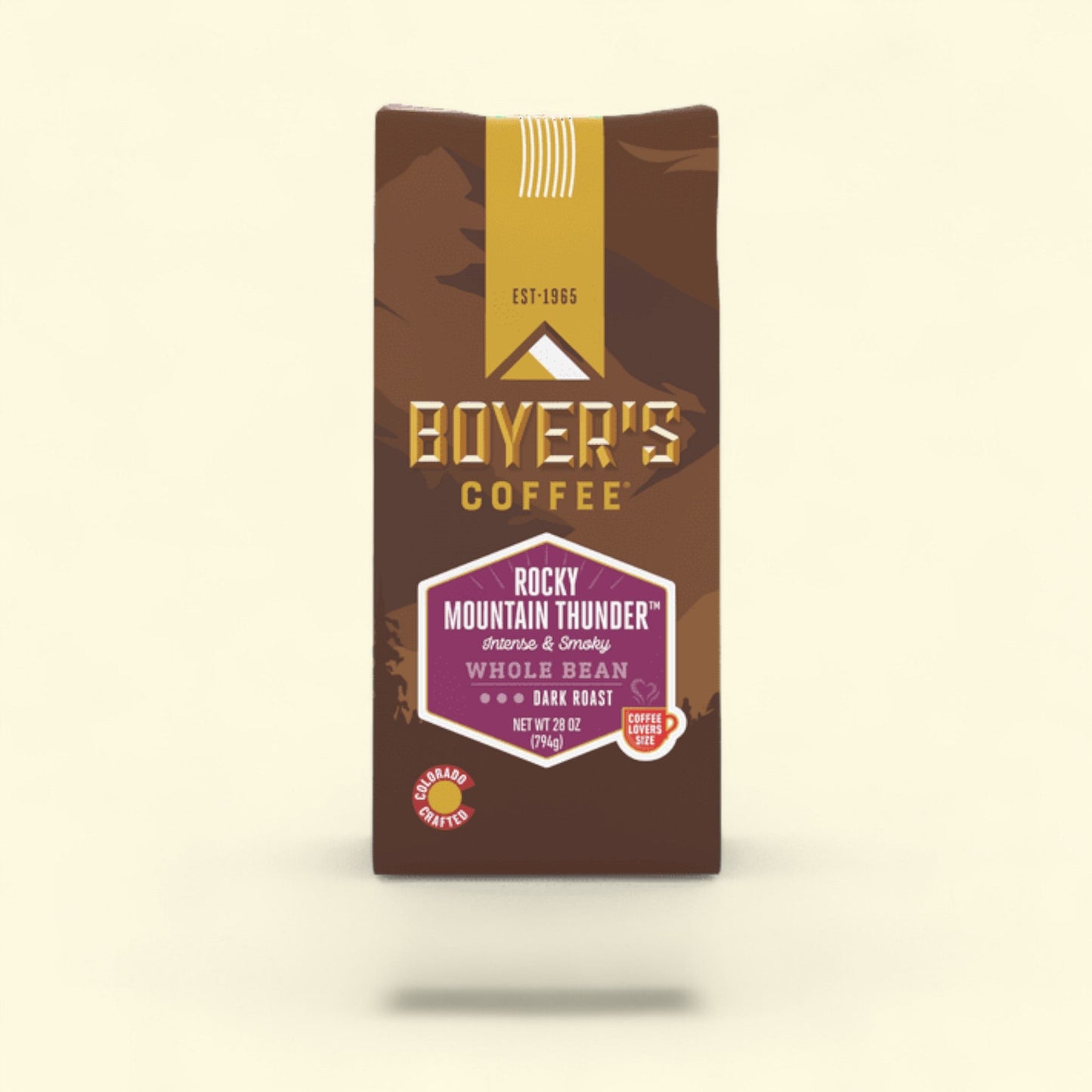 Boyer's Coffee Rocky Mountain Thunder Coffee, 28oz