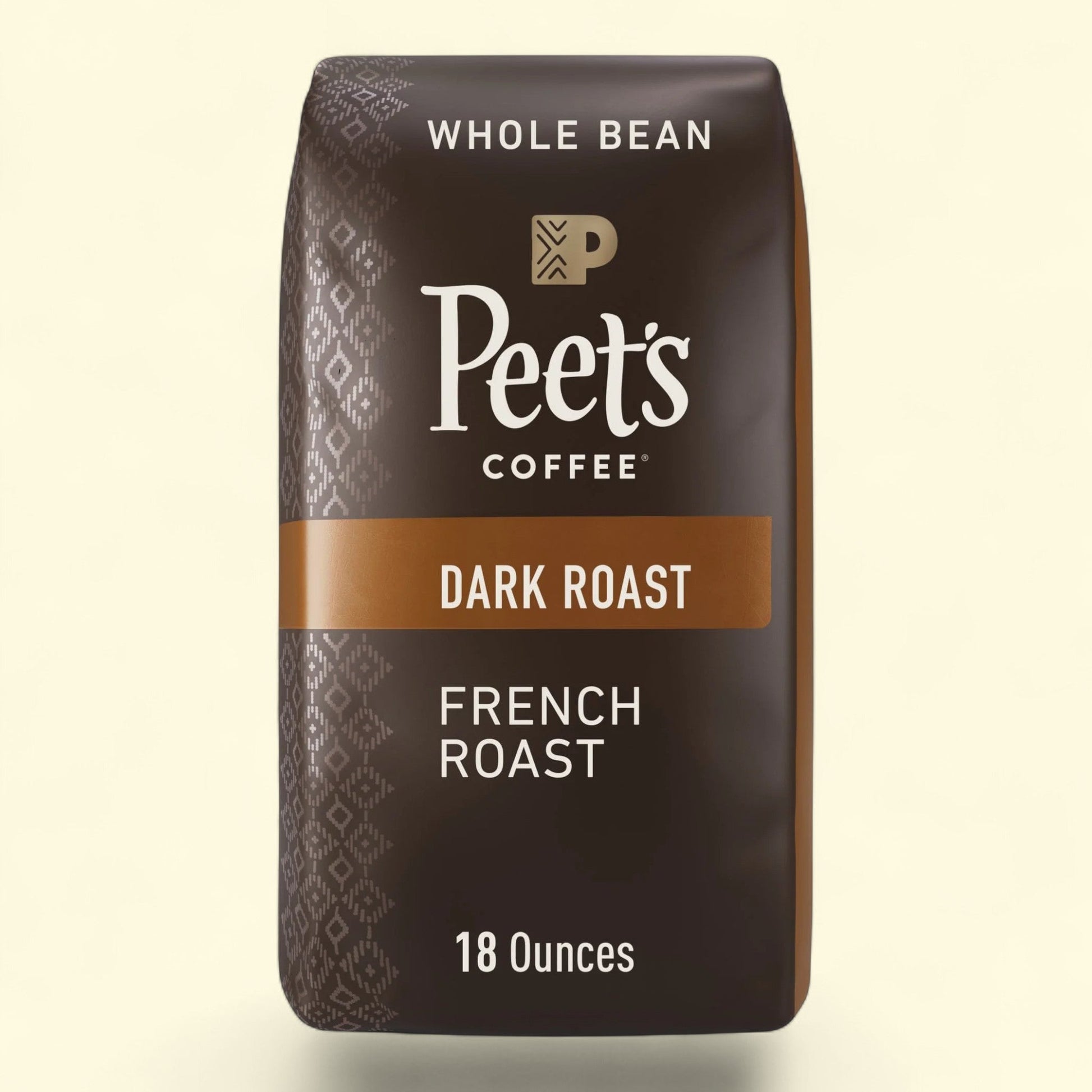 Peet's Coffee French Roast Whole Bean Coffee, 18 oz