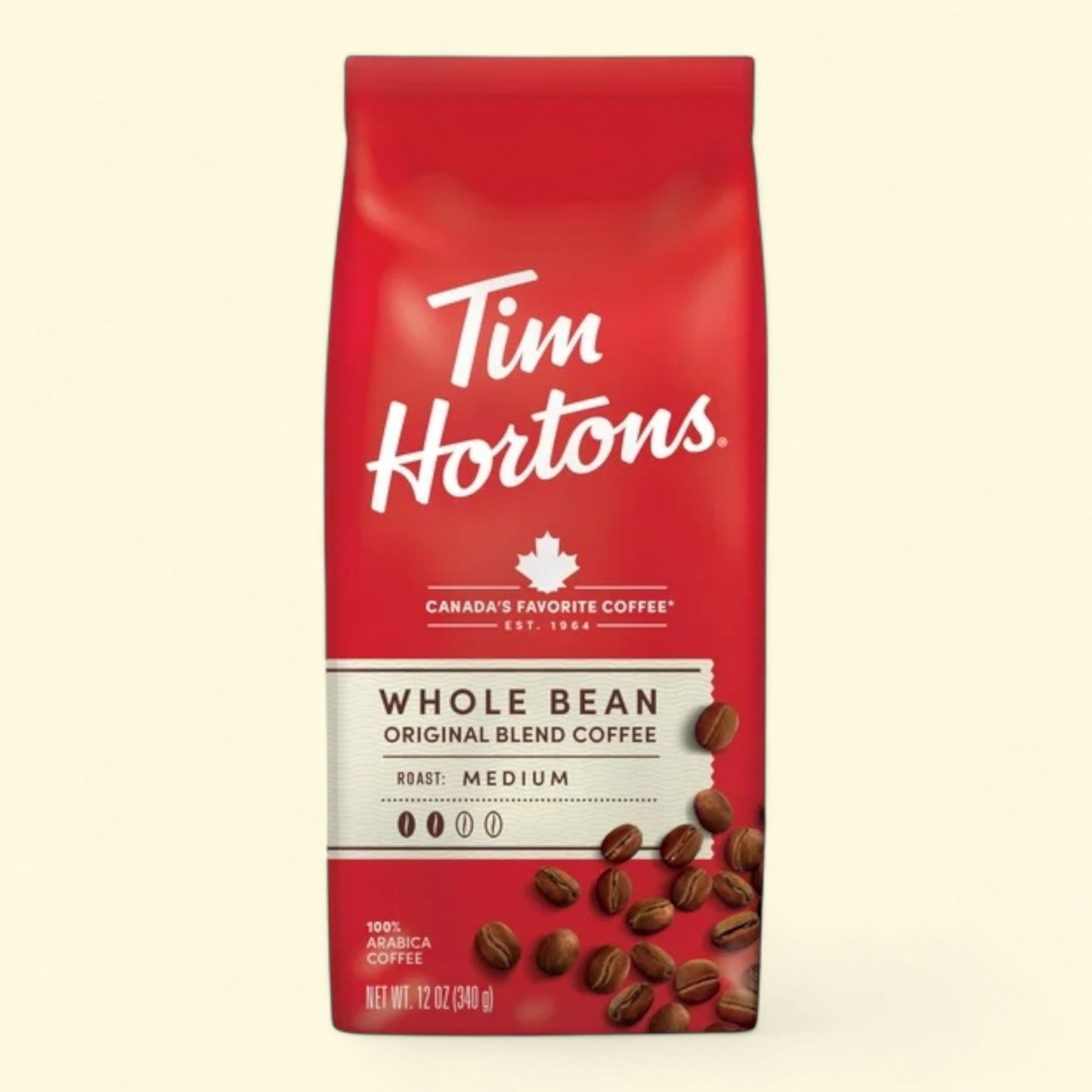 Tim Hortons Original Blend Ground Coffee, 12 oz