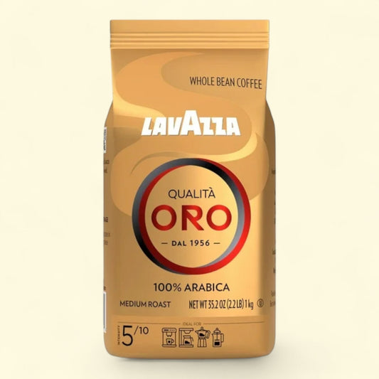 Lavazza Qualità Oro Whole Bean Coffee, 2.2 lb.