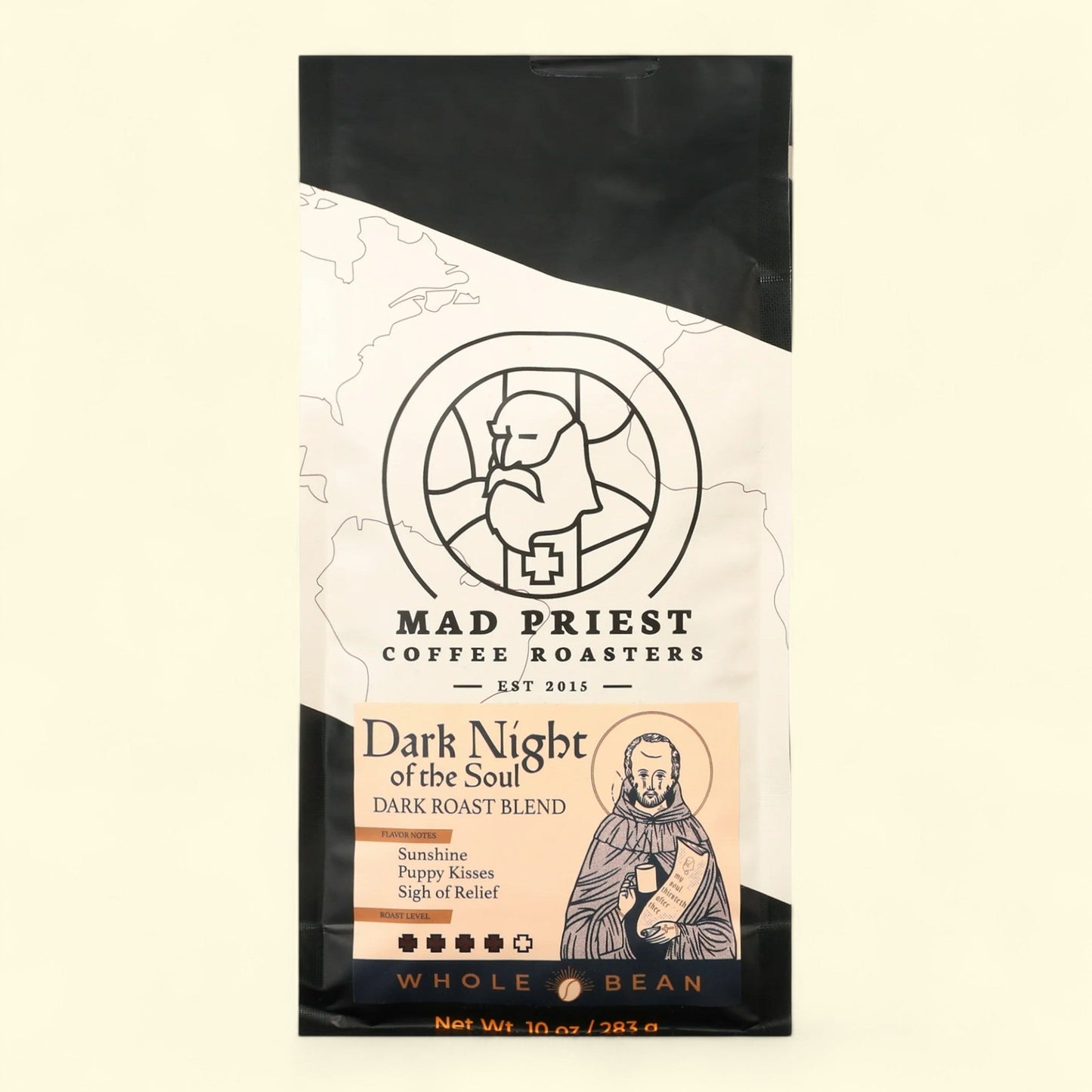 Mad Priest Coffee, Dark Night of The Soul, 10oz