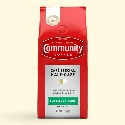 Community Coffee Café Special Half-Caff, 12 oz