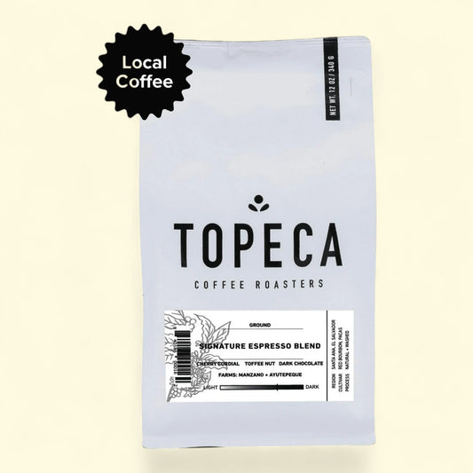 Topeca Coffee Signature Espresso Blend, 12 oz